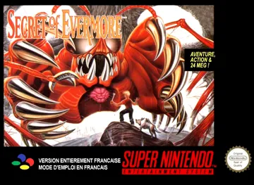 Secret of Evermore (France) box cover front